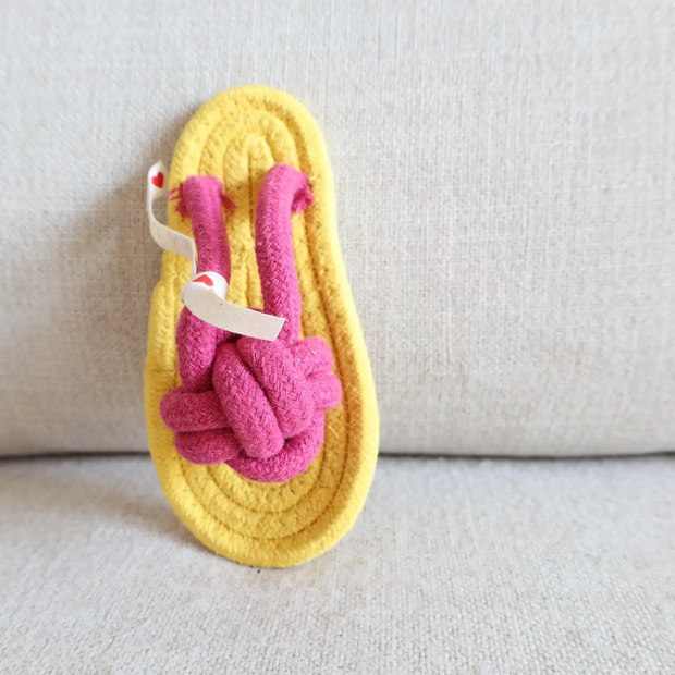 Slipper Rope Toys for Dogs | Handcrafted | Sustainable