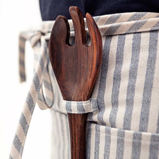 Striped Cotton Bistro Apron