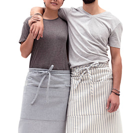 Striped Cotton Bistro Apron