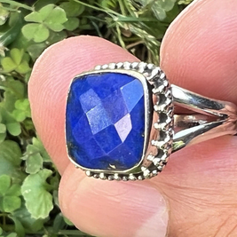 Lapis Lazuli Sterling Silver Ring