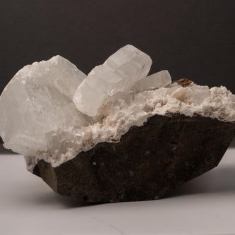 Scolecite on Stilbite Specimen