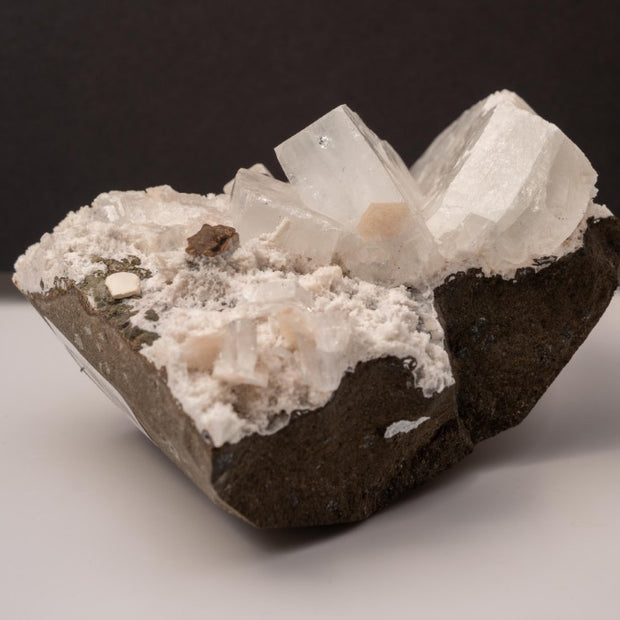 Scolecite on Stilbite Specimen